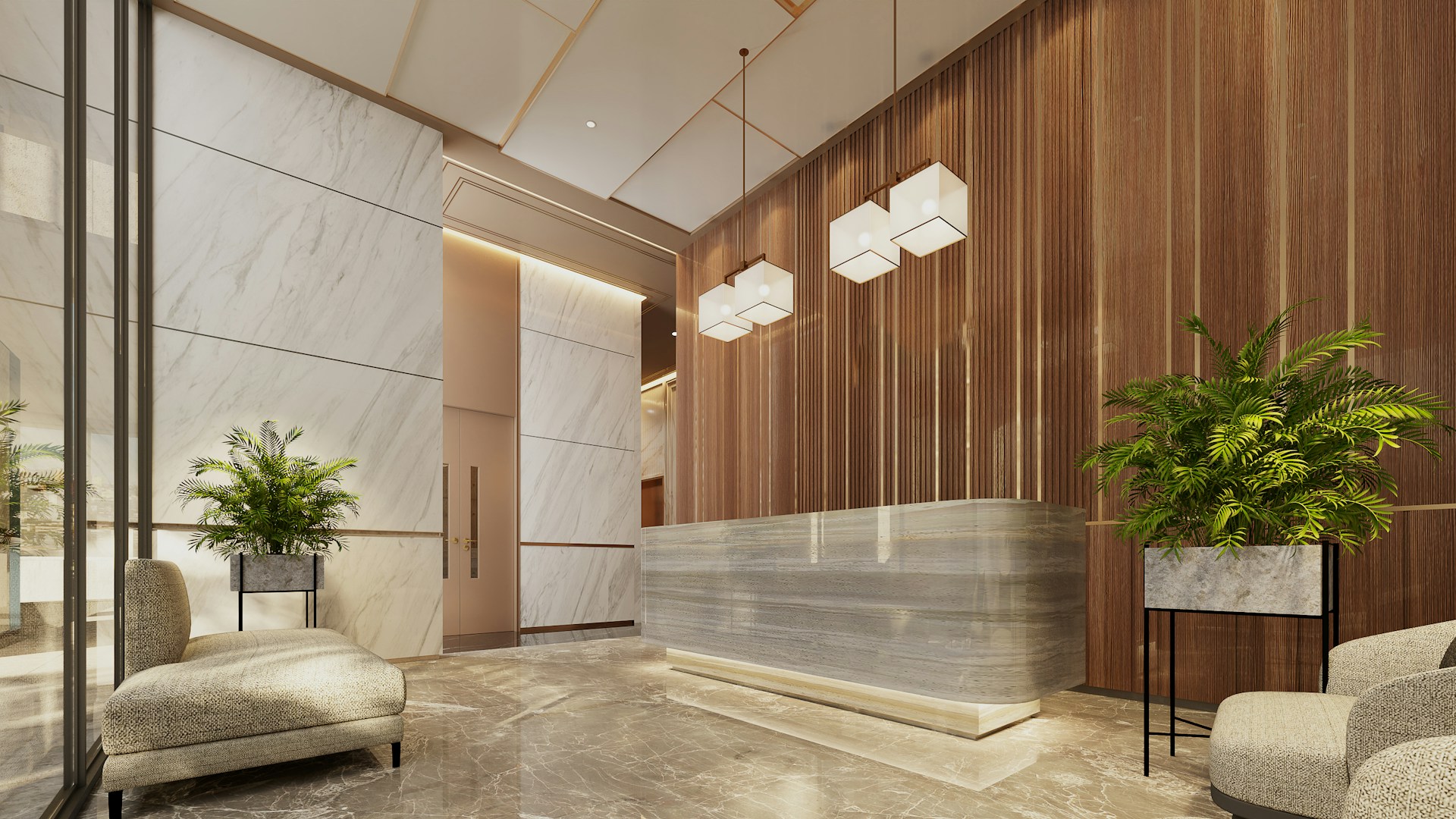 Hotel Lobby